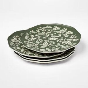 Charming Cottage Floral Salad Plates